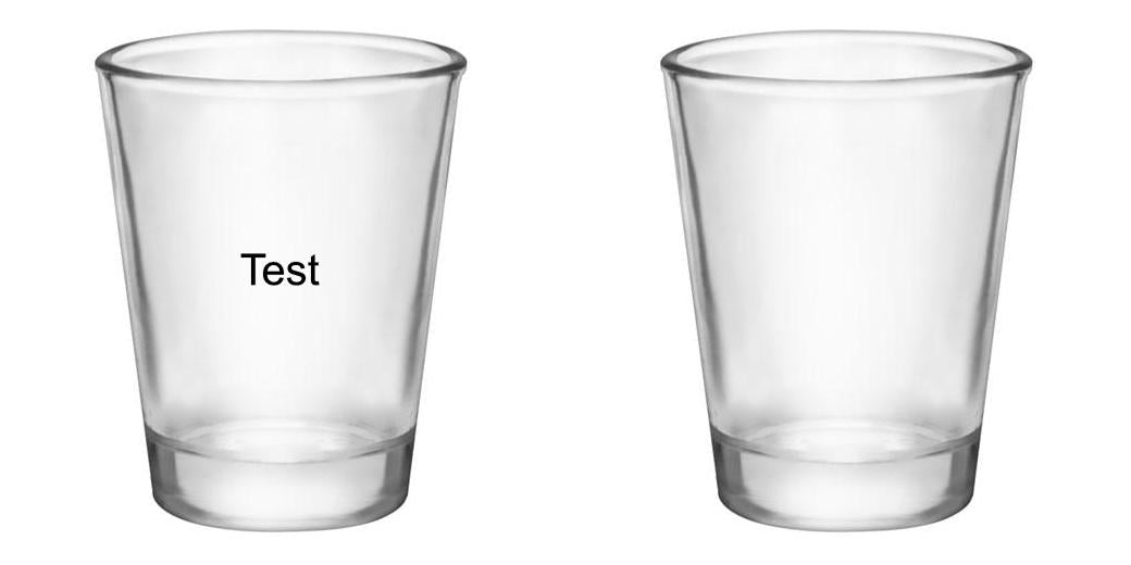 1.75 oz. Custom BarConic® Shot Glasses